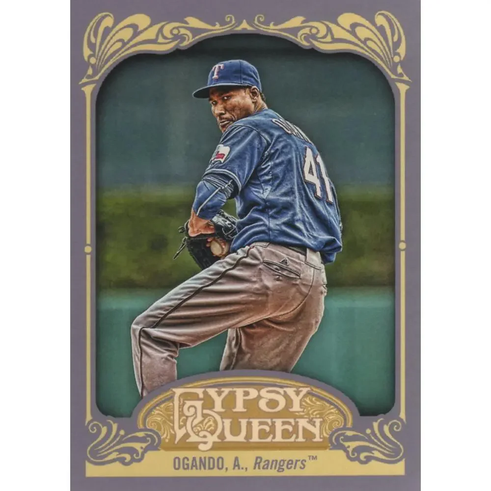2012 Topps Gypsy Queen Alexi Ogando # 96 Texas Rangers