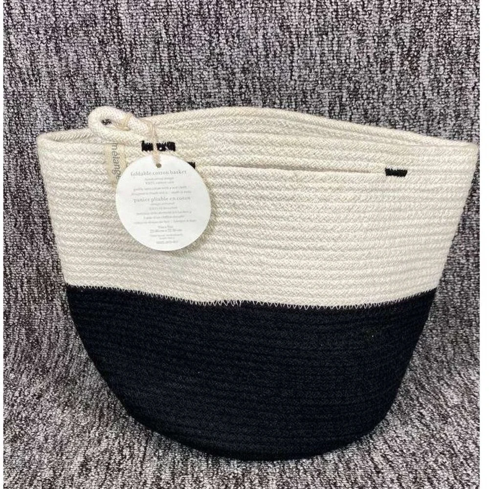Melange foldable cotton