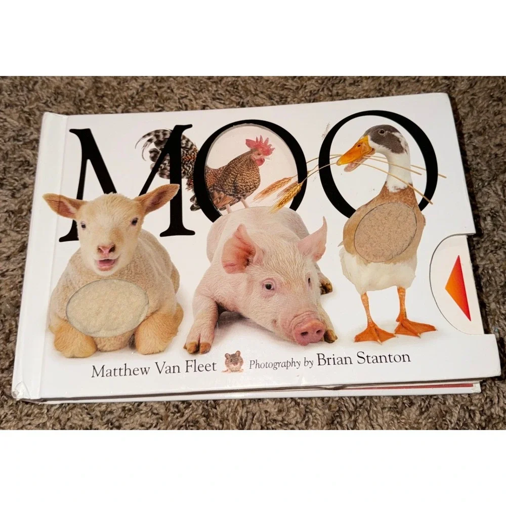 Van Fleet Books-Moo! Pop-Up Interactive Hardcover Book