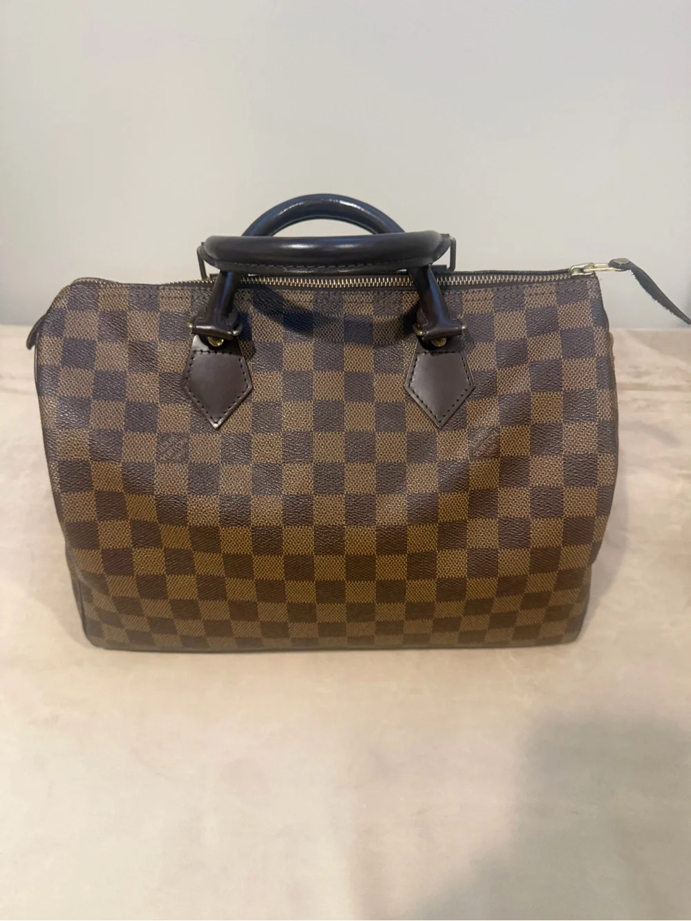 Auth Louis Vuitton speedy 30 in damier