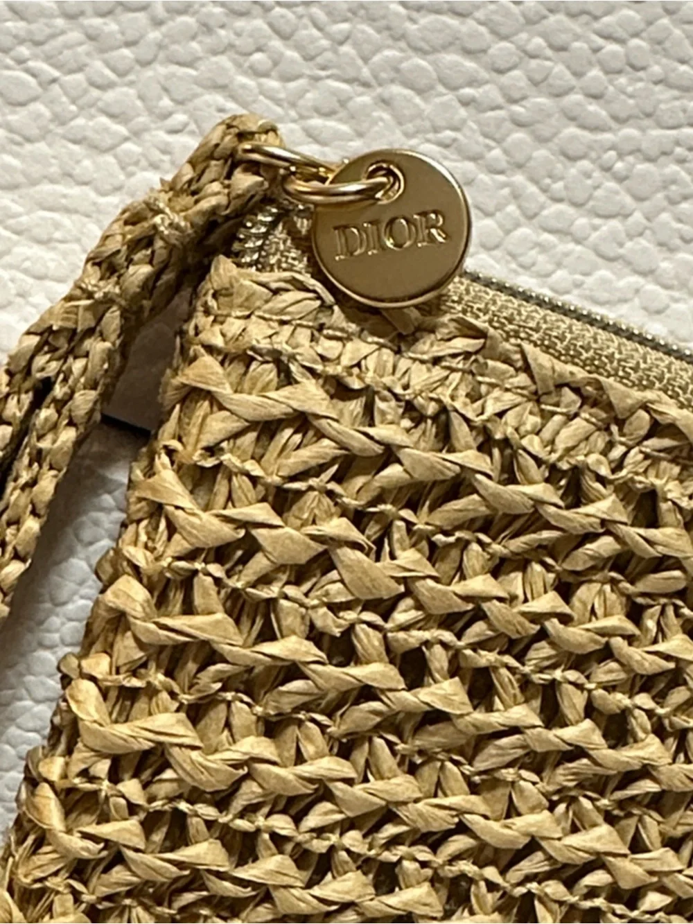 Dior pouch natural
