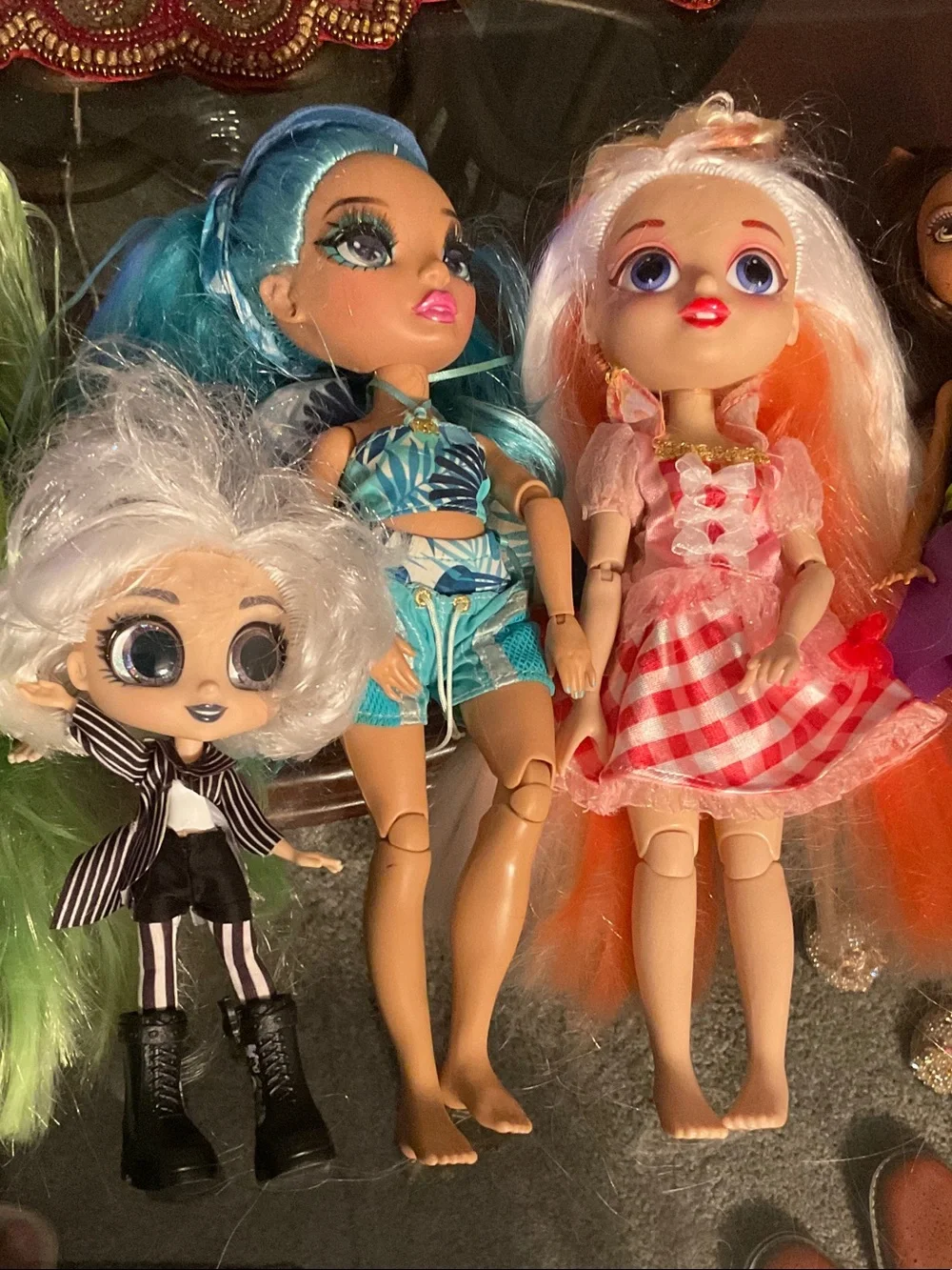 Rainbow fashion doll