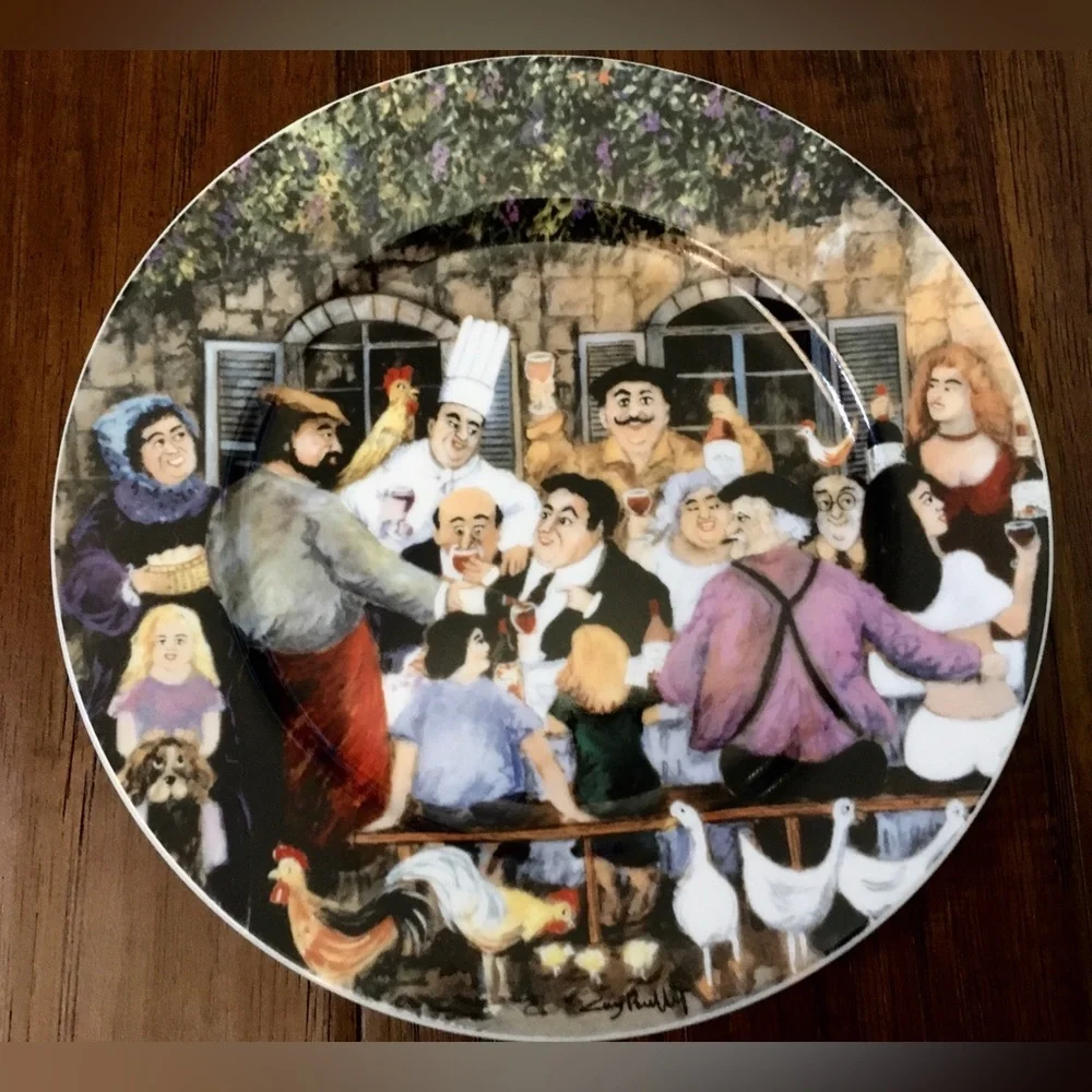 Santa Barbara Ceramics set decorative