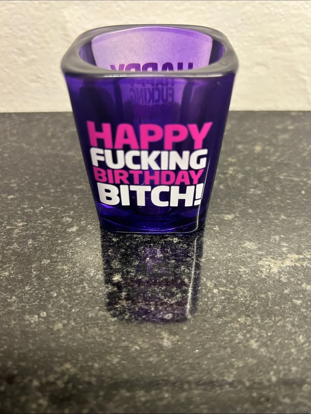 Happy Birthday Shot  Glasses