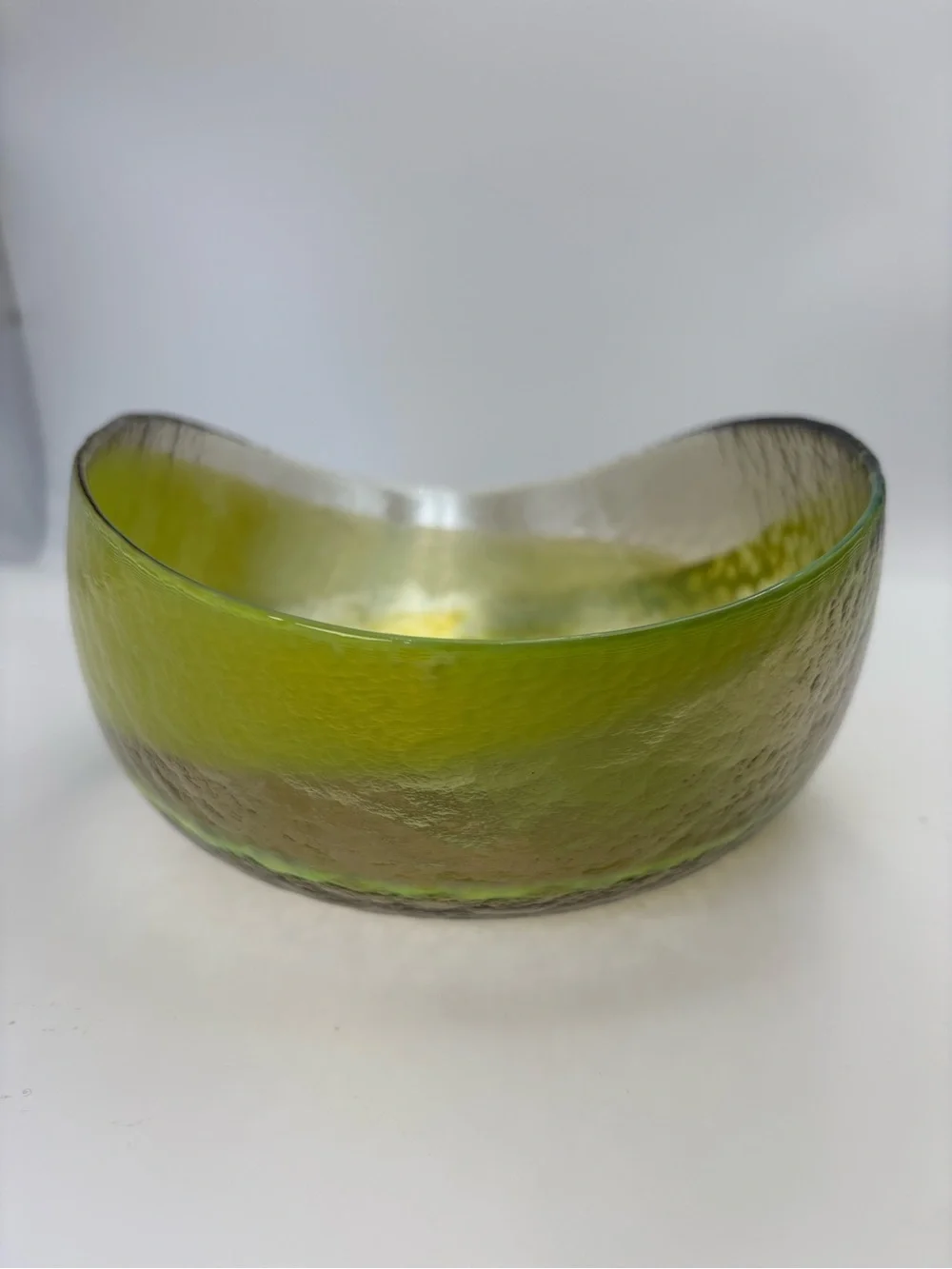 Crate&Barrel handblown crate
