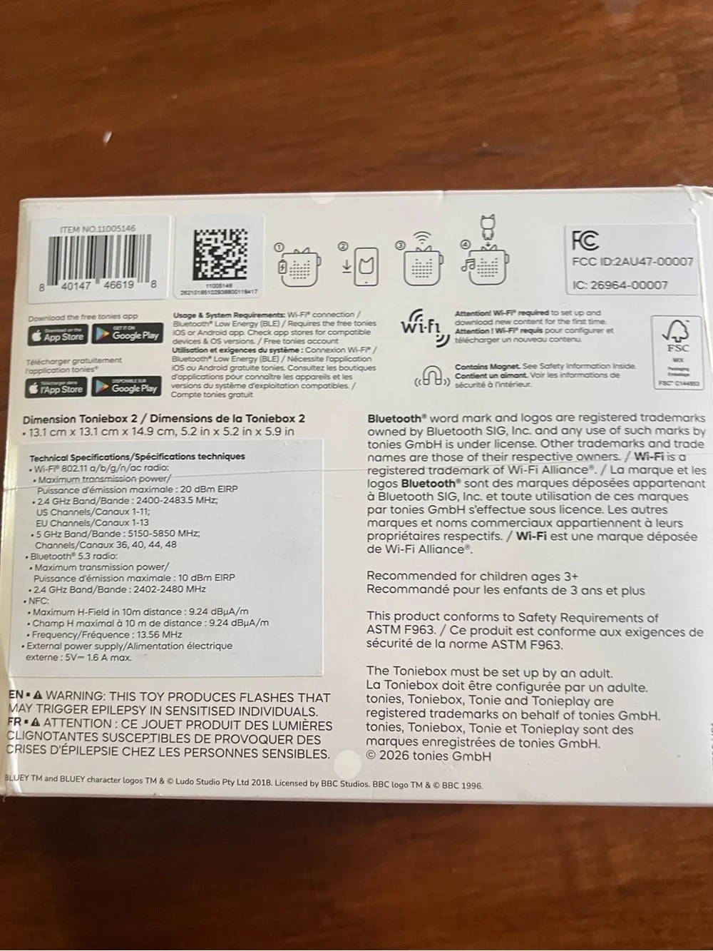 Tonies factory sealed