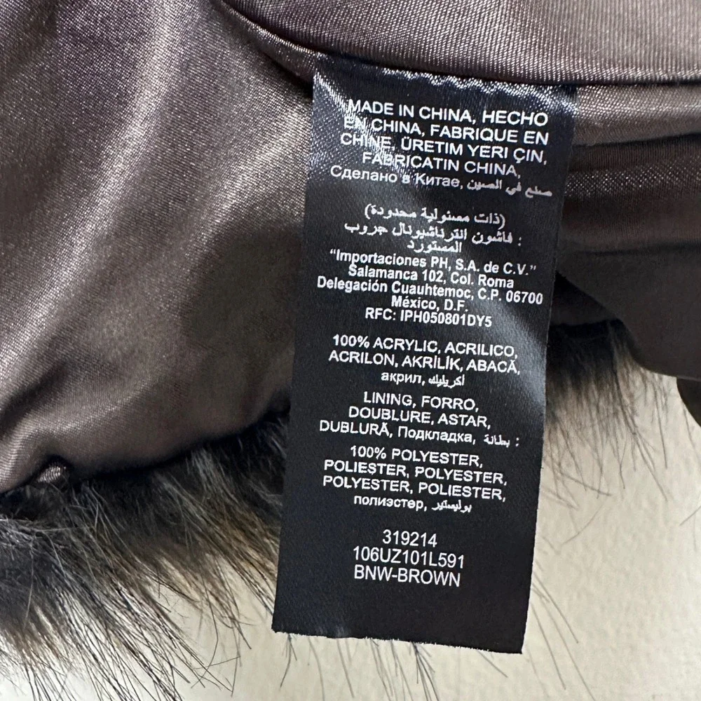 bebe faux fur