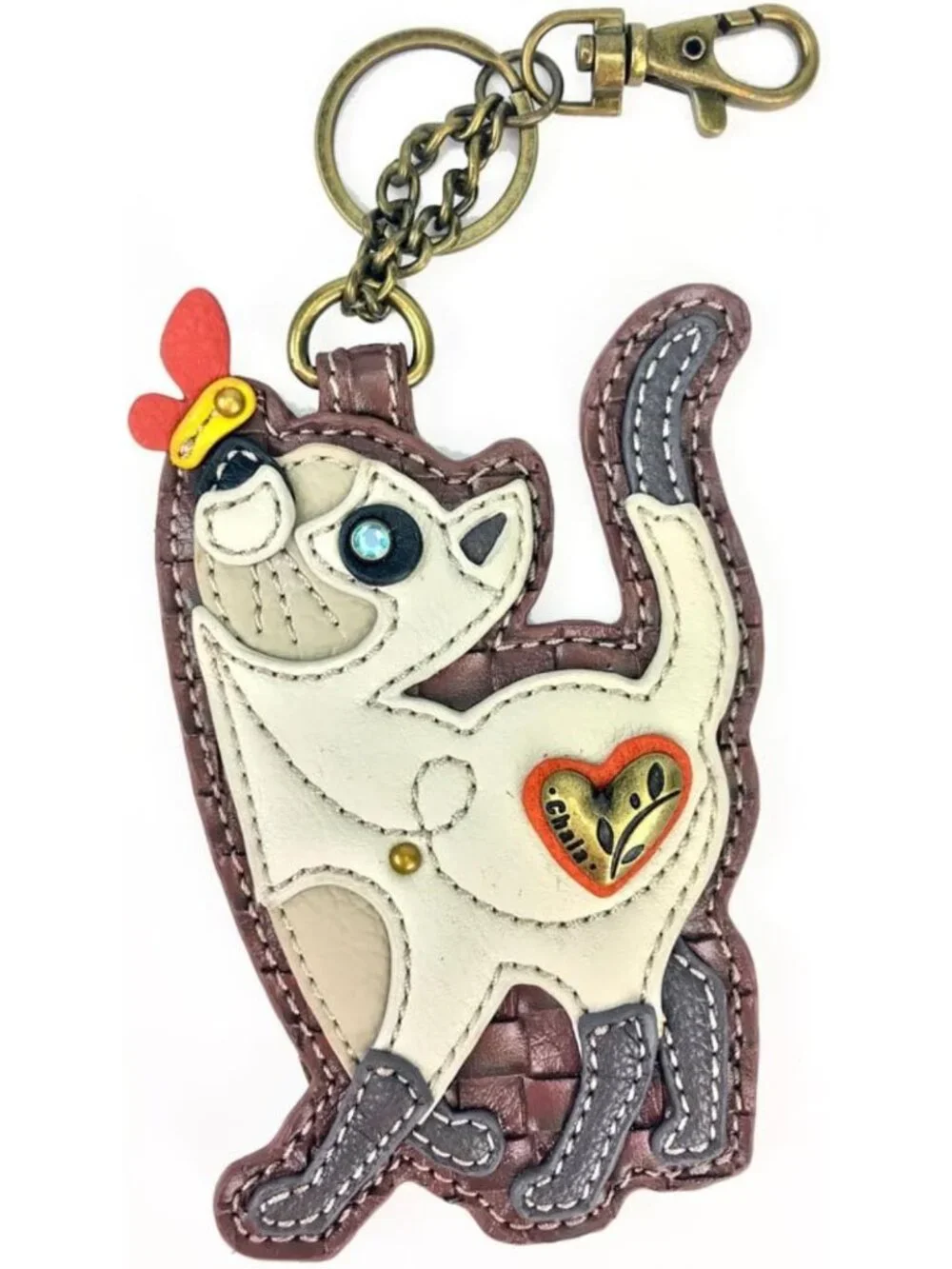 Charming Cat Key-Fob & Decorative Coin Purse - Stylish Spring Accessory 2018