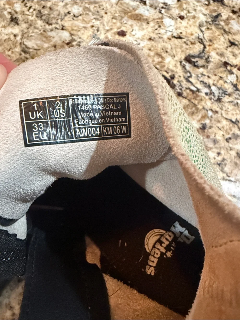 Dr. Martens iridescent kids