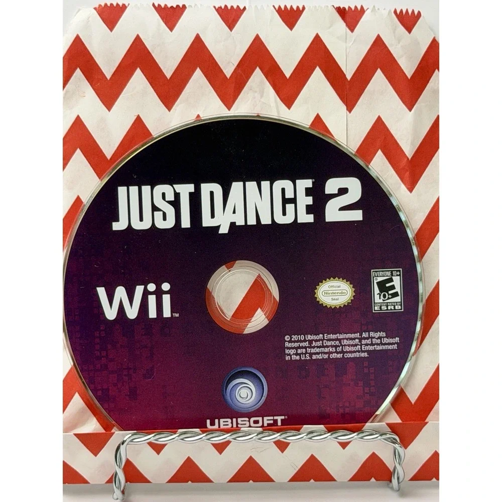 Nintendo Wii Just Dance 2 Disc Only No Case