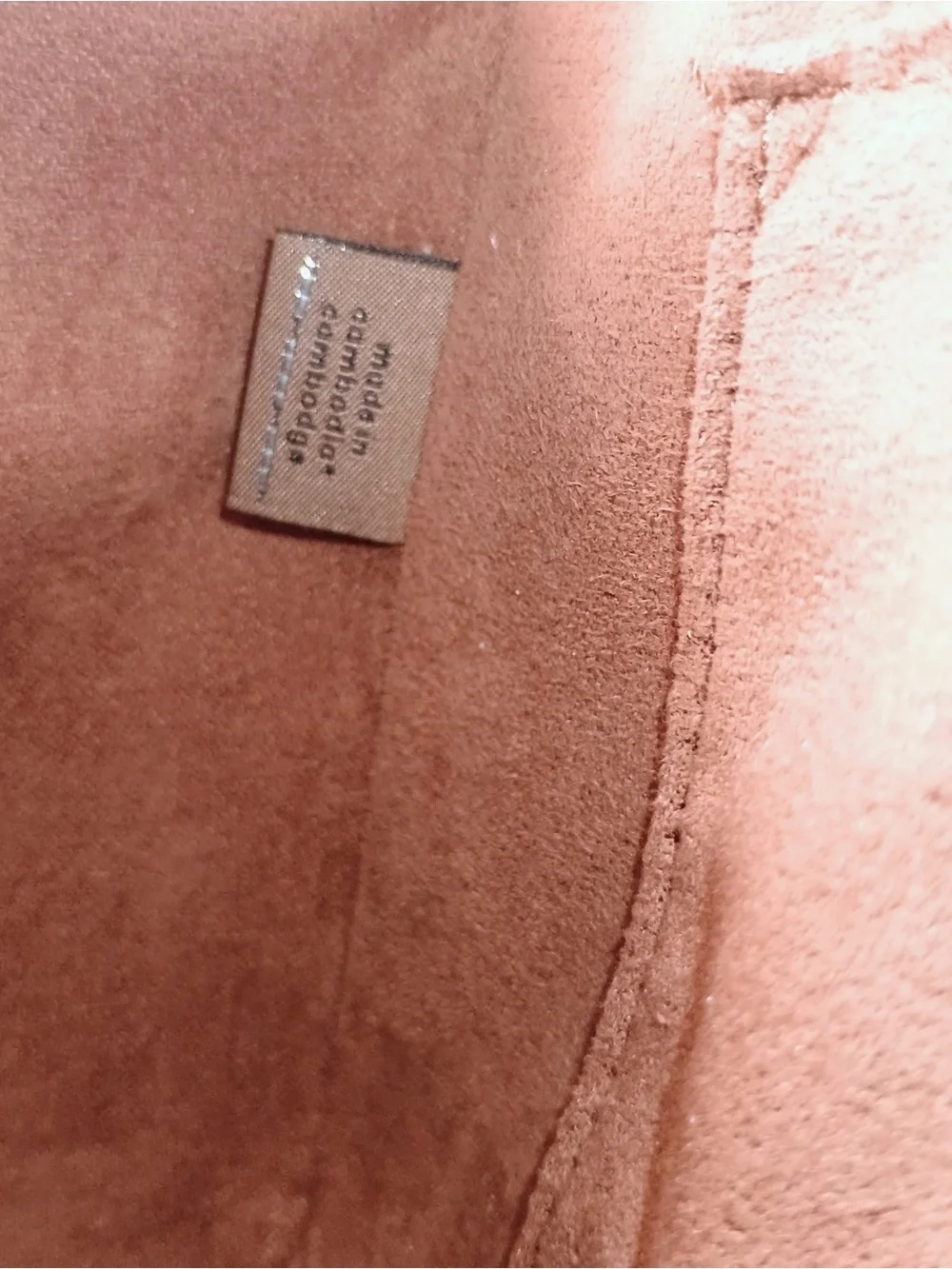 Coach suede purse