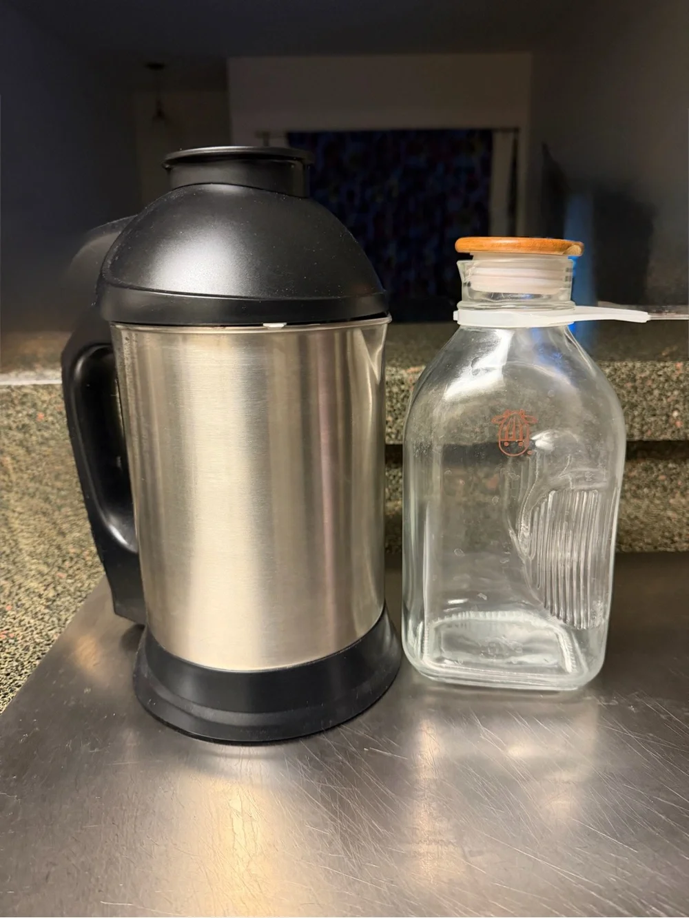 Almond Cow Plant Based Nut Milk Machine and Glass Jug