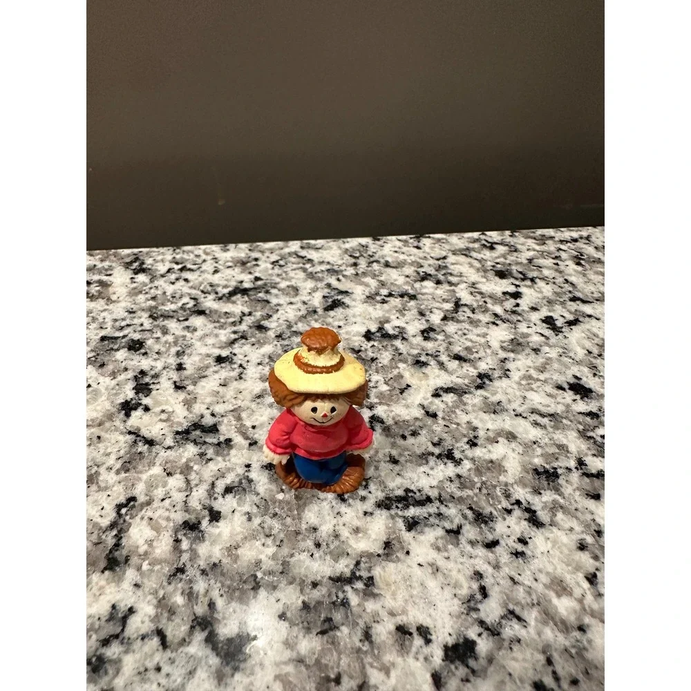Miniature Scarecrow Figurine Country Farmhouse Decor‎ Collectible