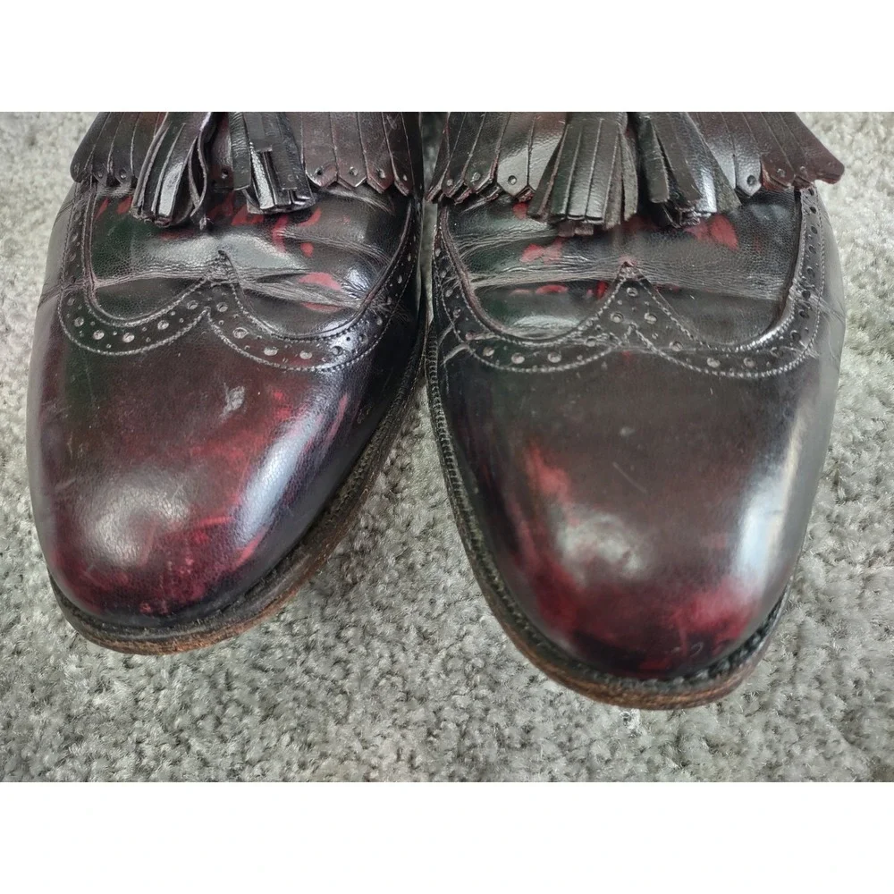 Johnston & Murphy shoe burgundy