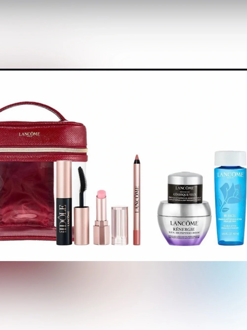 Lancome clear cosmetic