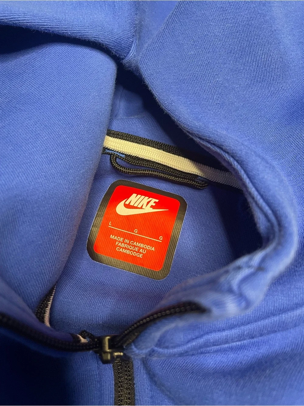 Nike size royal