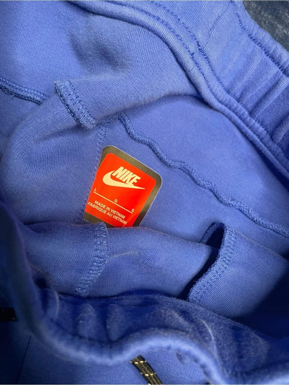 Nike size royal