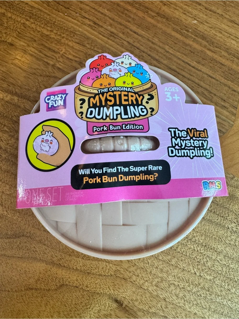 Viral Crazy Fun Mystery Dumpling Pork Bun Edition Squishy NEW Sealed RMS 2026