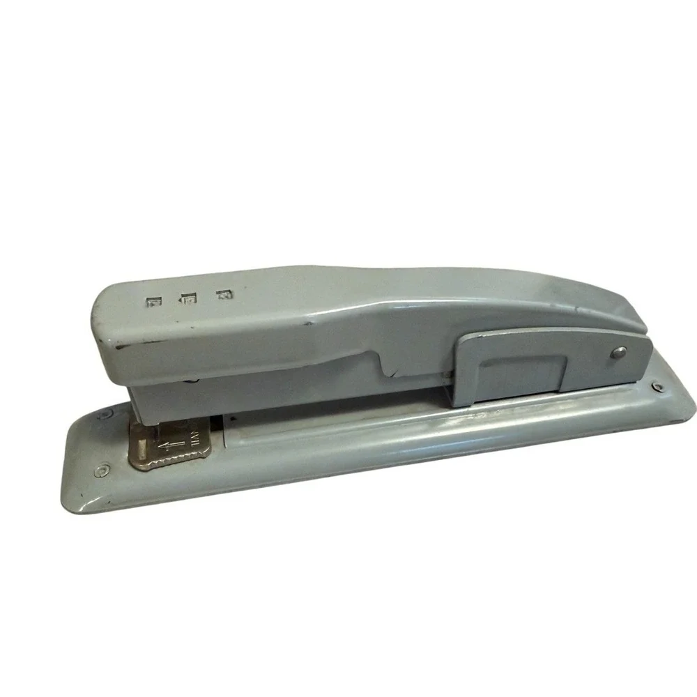 Vintage Swingline Gray Office Stapler Made in USA Long Island 8 1/4