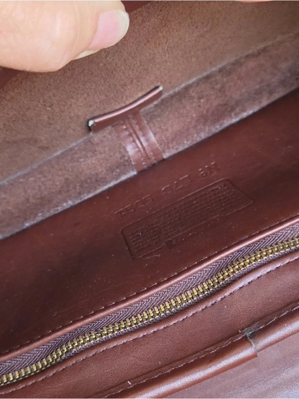 Coach classic leather