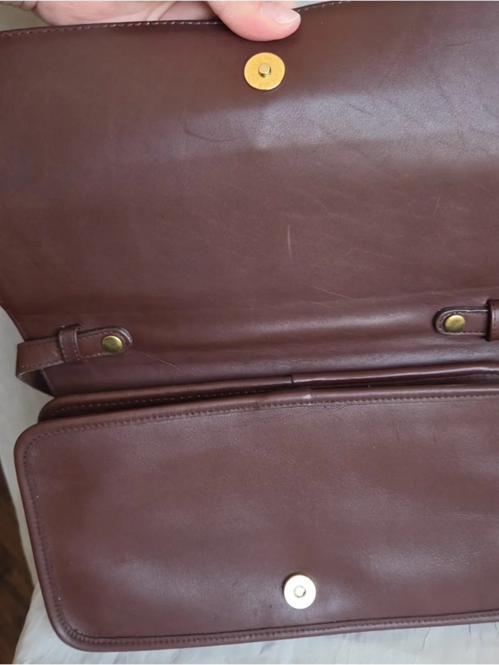 Coach classic leather
