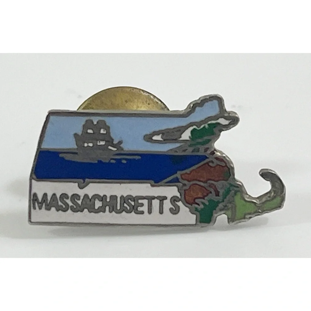 Massachusetts Lapel Pin‎