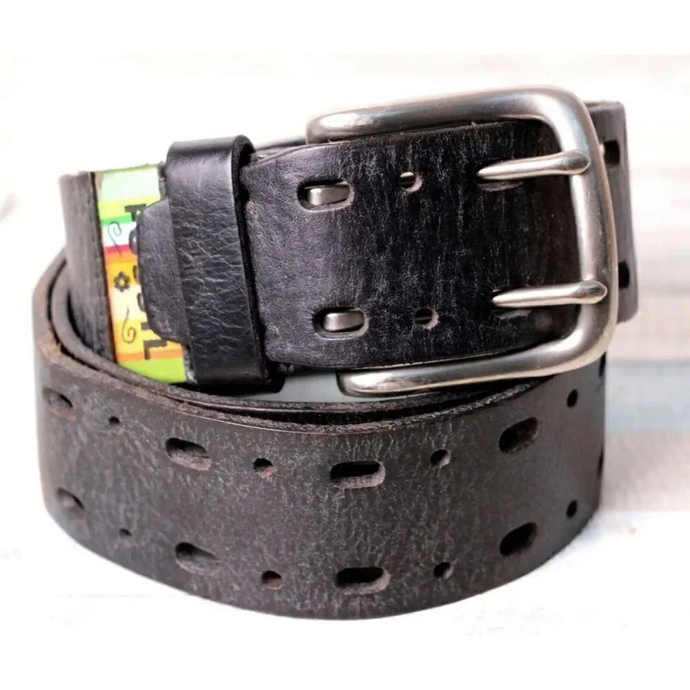 Fossil DARK BROWN GENUINE LEATHER 1.5