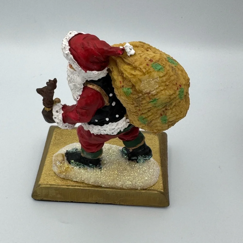 Santa’s Workbench vintage santa’s