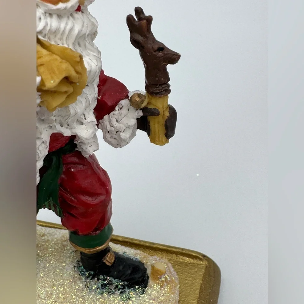 Santa’s Workbench vintage santa’s