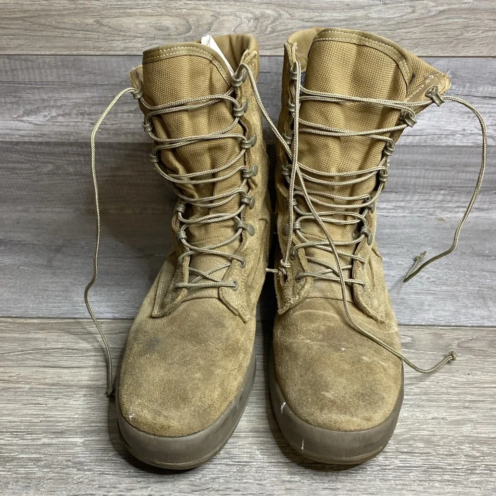 Belleville‎ Gore-Tex Men AFTWC 16-D-1023 Tan Combat Boots Size 10.5