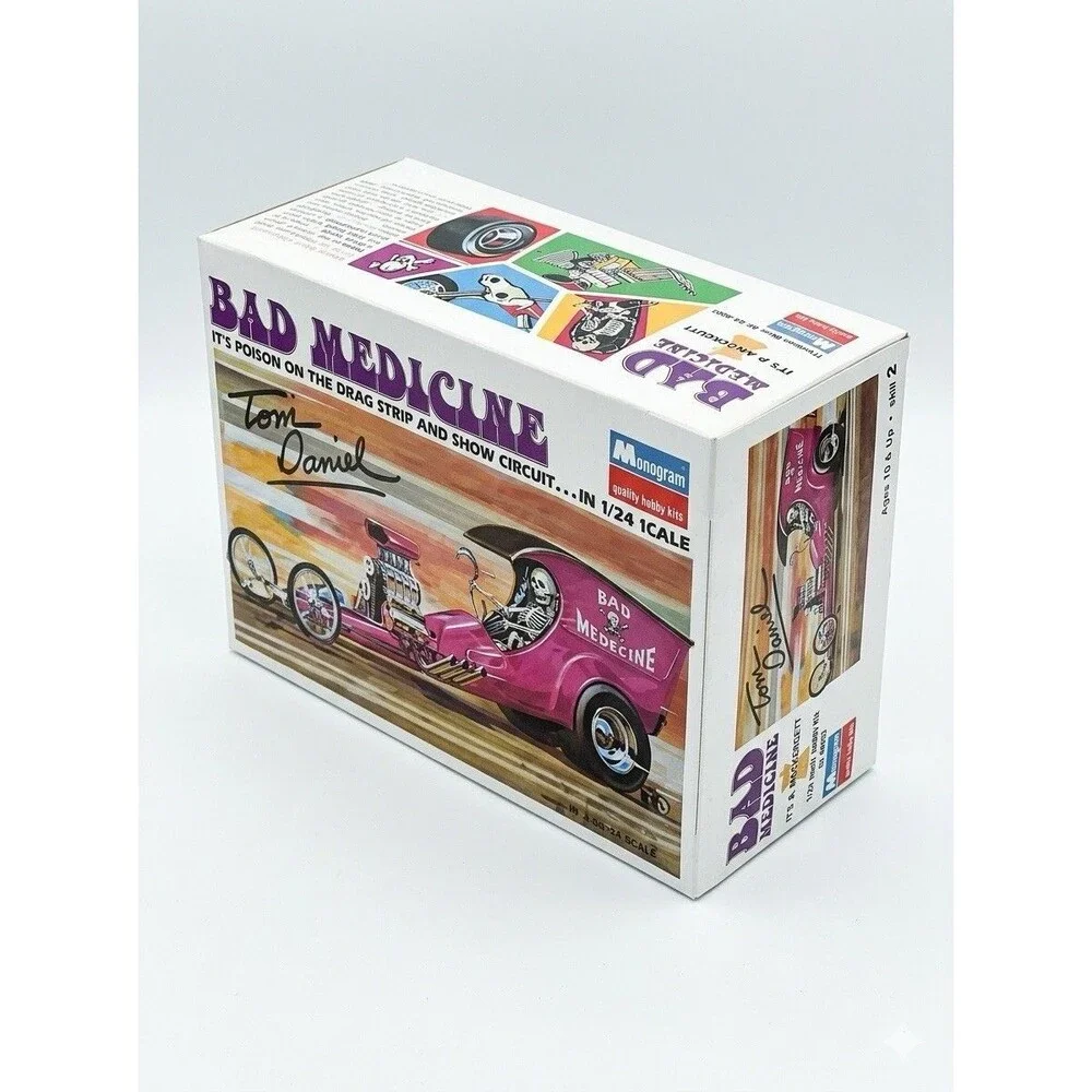 Monogram Bad Medicine Tom Daniels Model Kit sealed box Unbuilt 2000