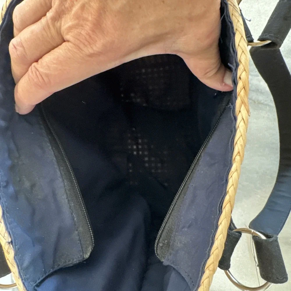 Tag bamboo basket