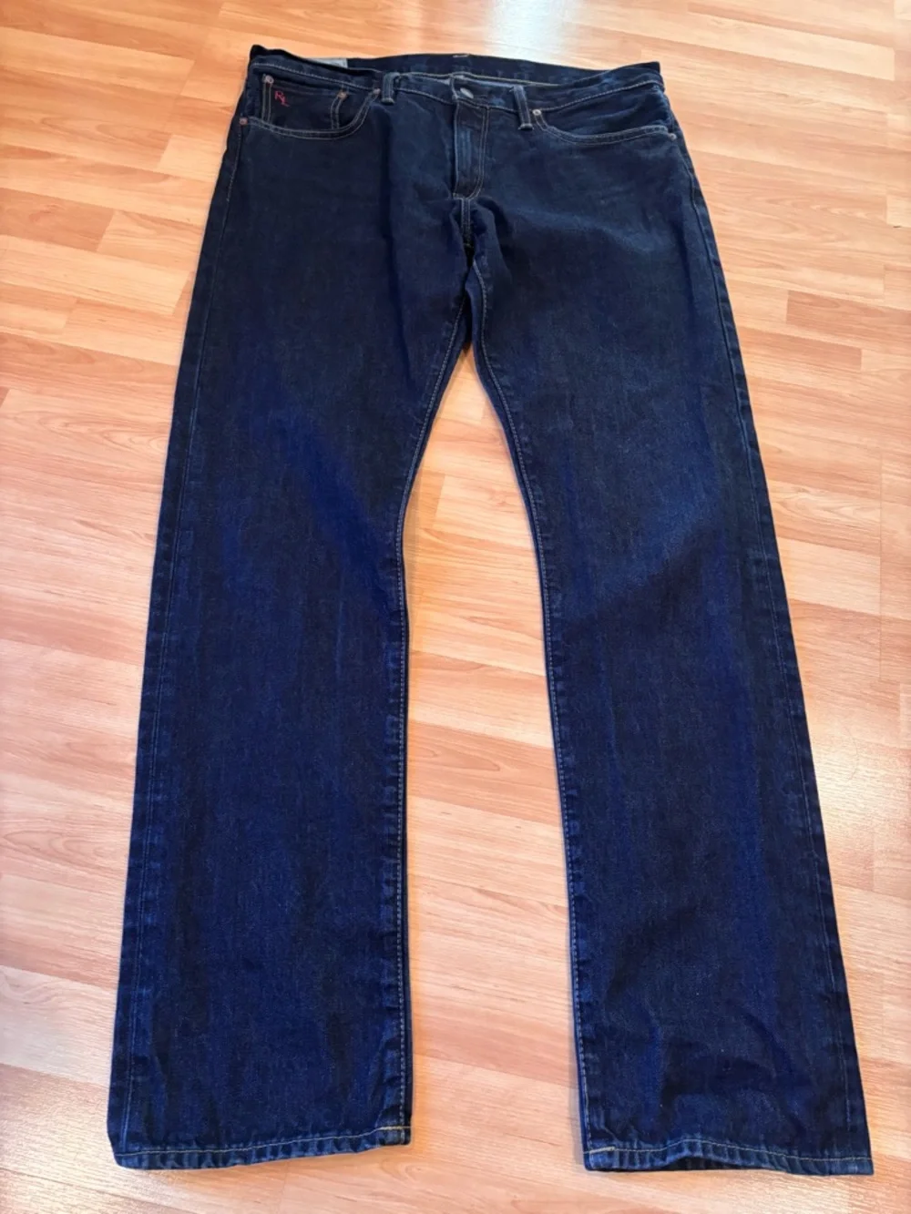 Polo‎ Ralph Lauren Men's Dark Indigo Straight Jeans