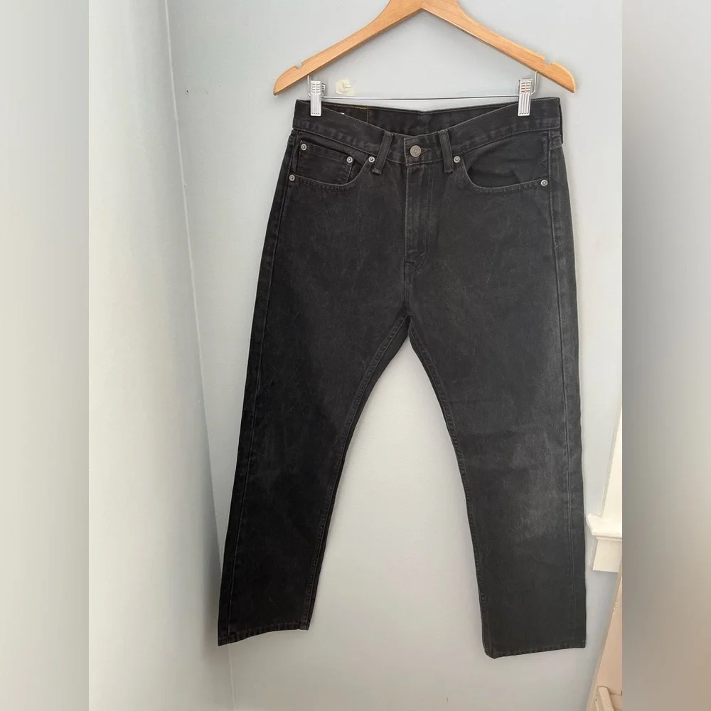 Levi's Black‎ Straight Jeans for Casual Wear