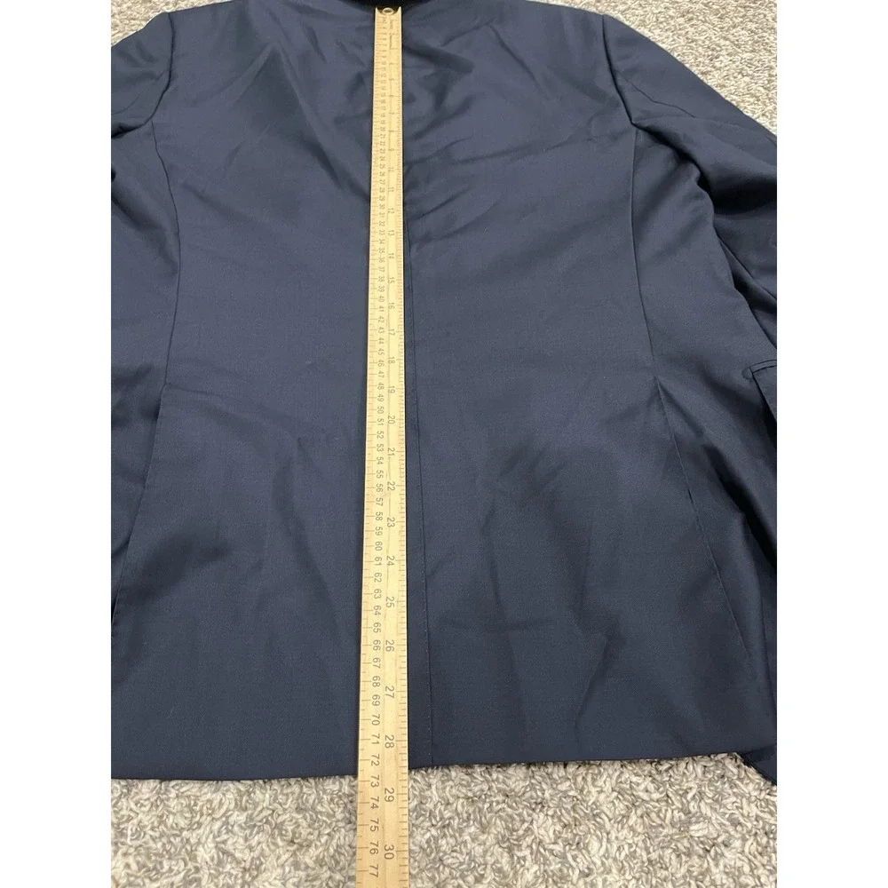 Men's Suit Supply Pure Wool S110‎ Blazer Navy(1926)