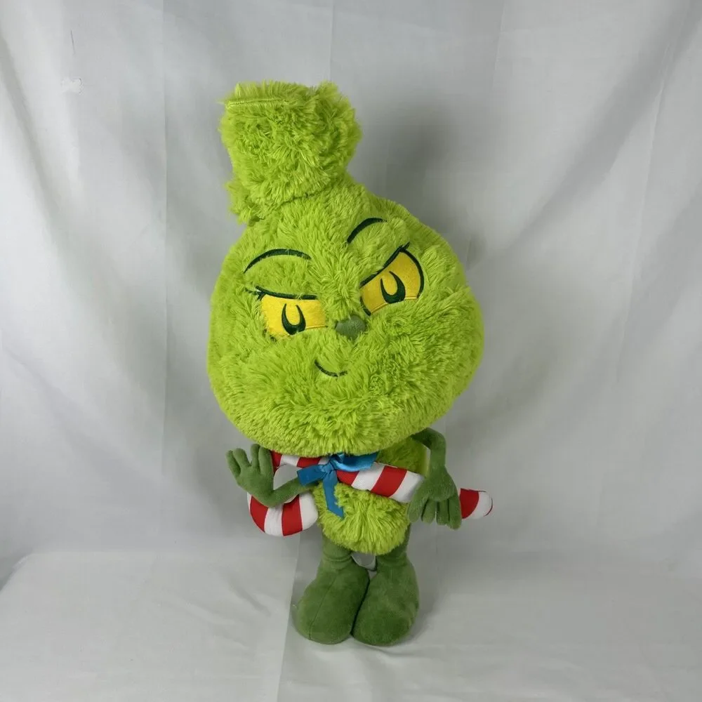 Gemmy Dr. Seuss Young Baby Grinch Christmas 22” Plush Holiday Door Greeter 2022