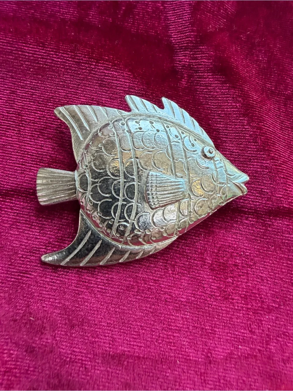 Vintage silver toned