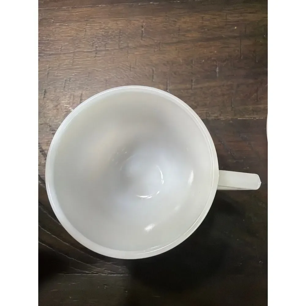 Fire King vintage white
