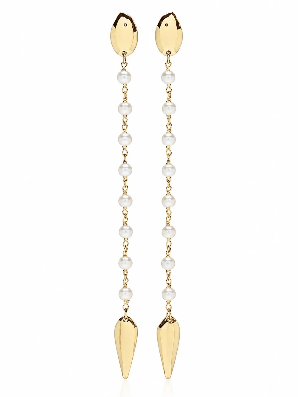 Tory Burch Snake Linear earring.