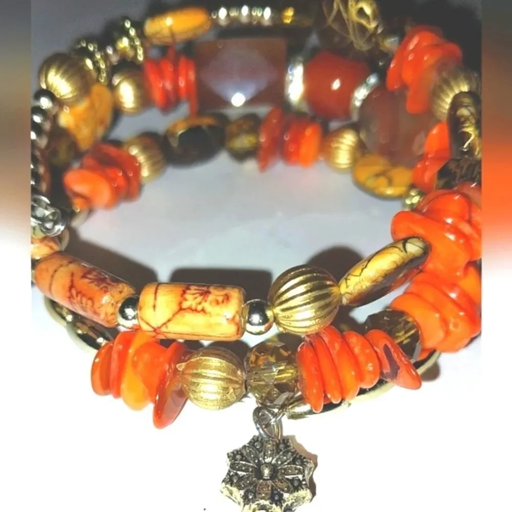 Hand Crafted vintage beaded