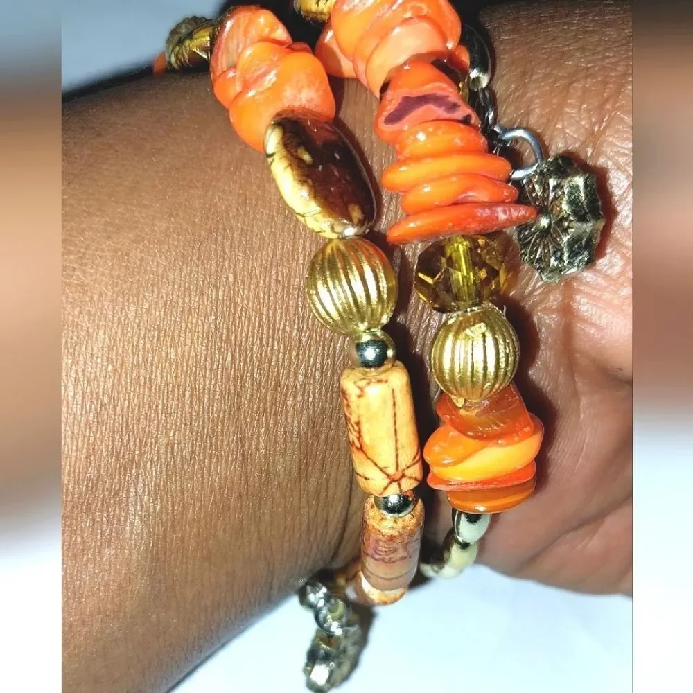 Hand Crafted vintage beaded