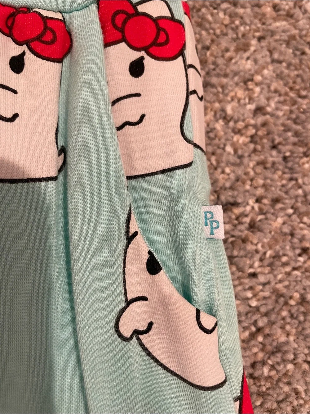 Posh Peanut Hello Kitty ghost jumpsuit size 12-18 months