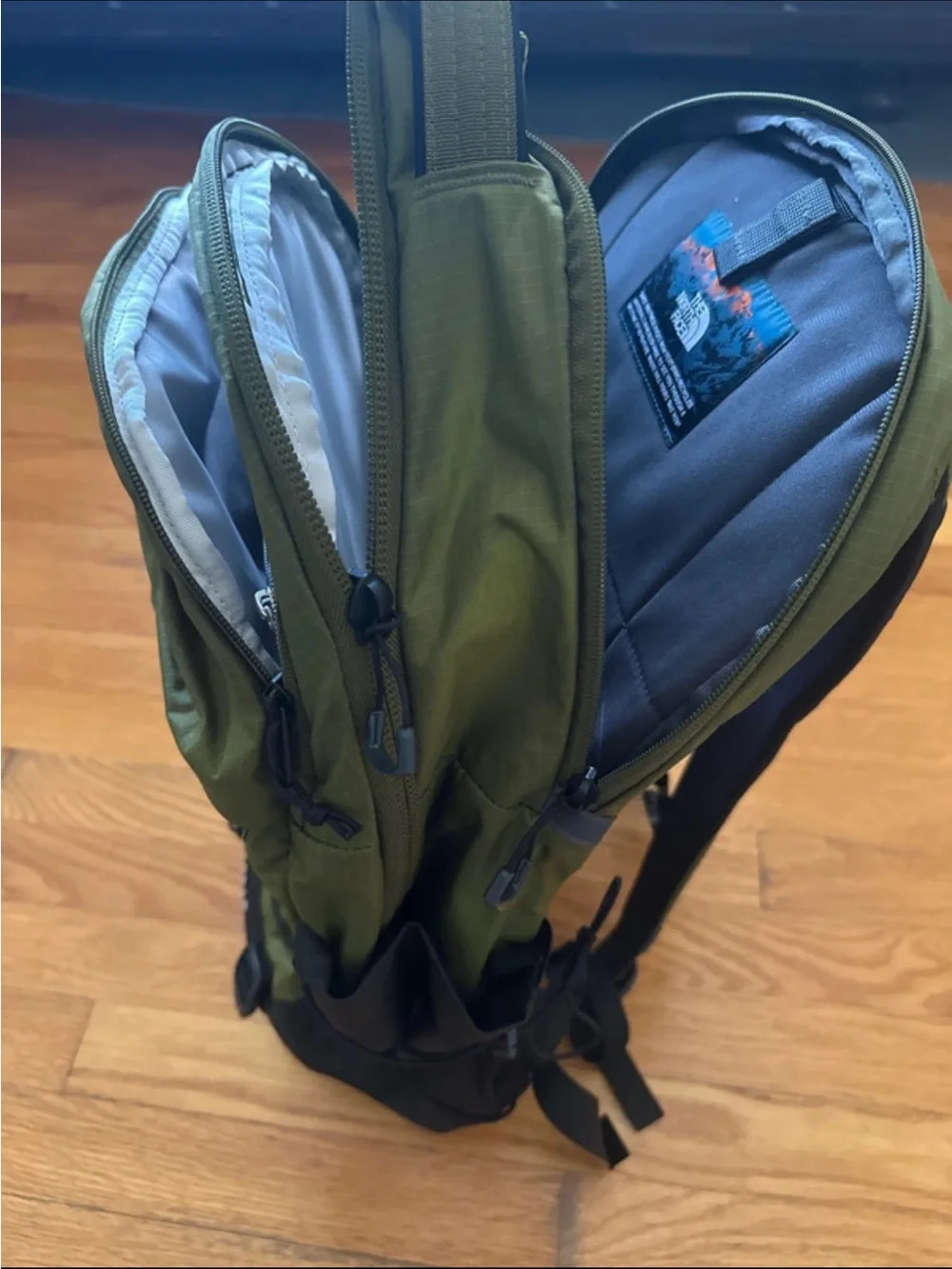 The North Face rugged daypack