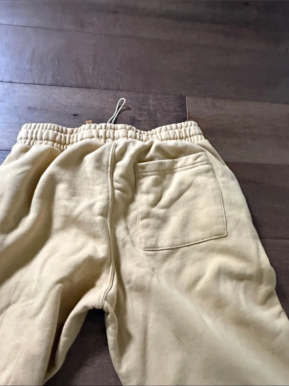 🎉Zara Light Yellow Kids Sweatpants with Drawstring