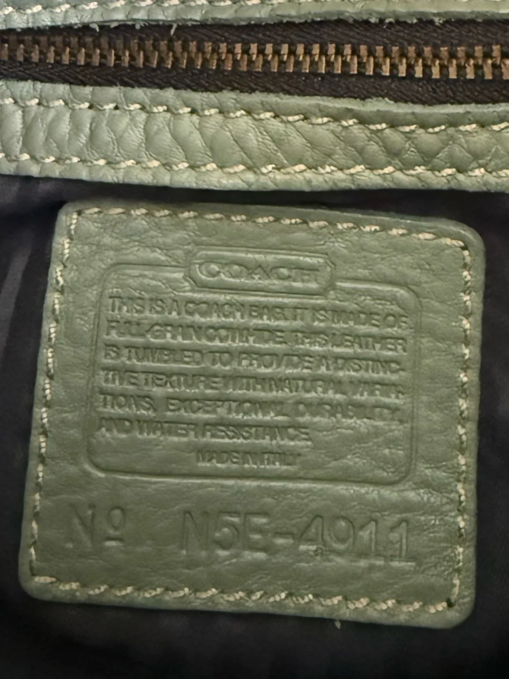 Coach this bag