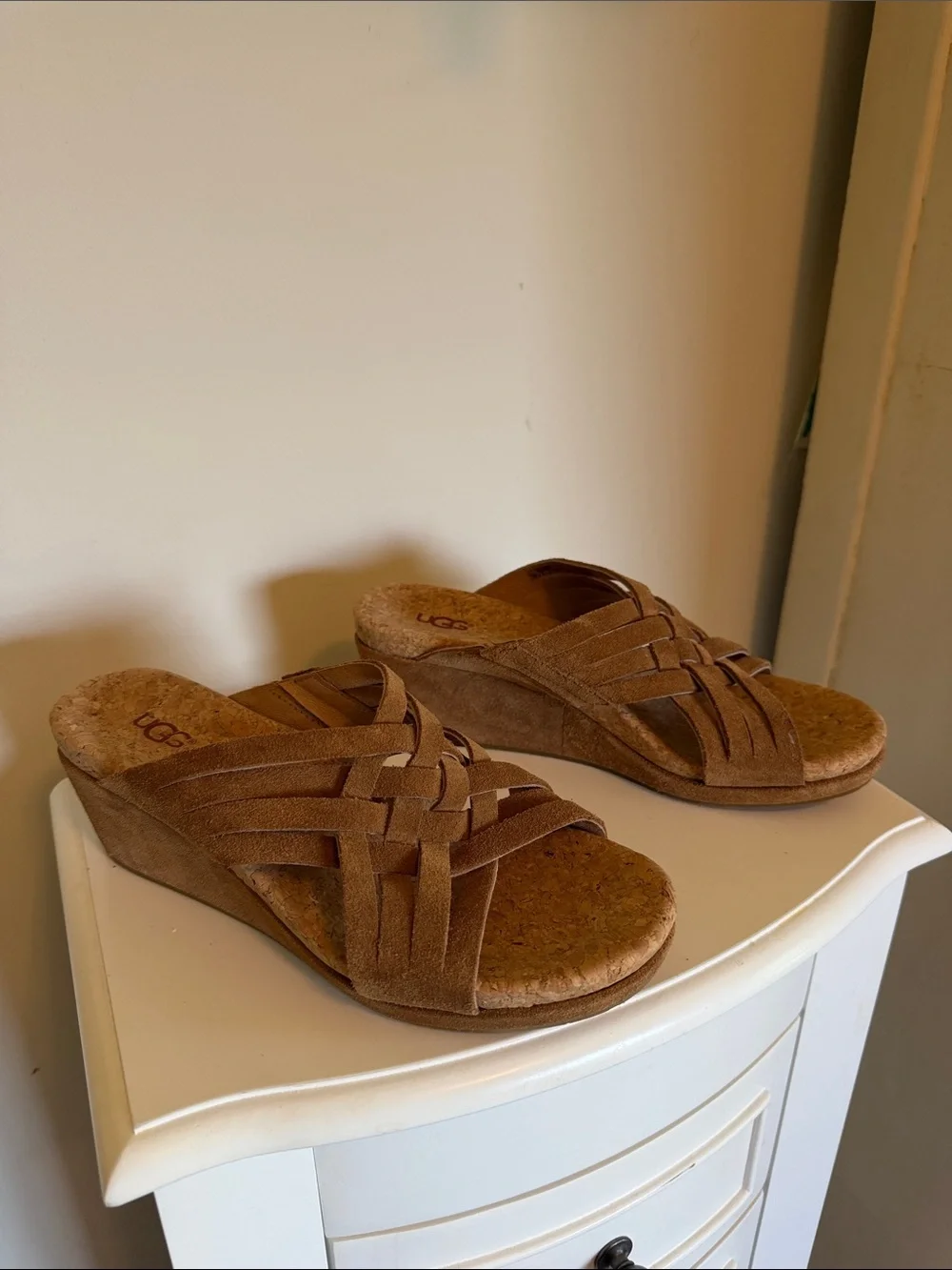 UGG suede woven