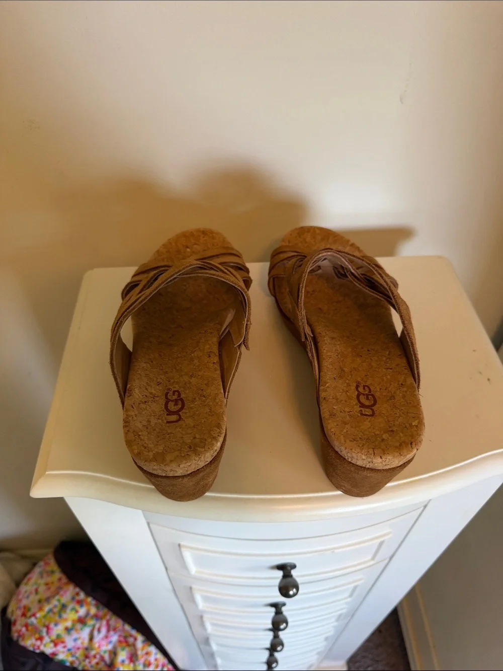 UGG suede woven