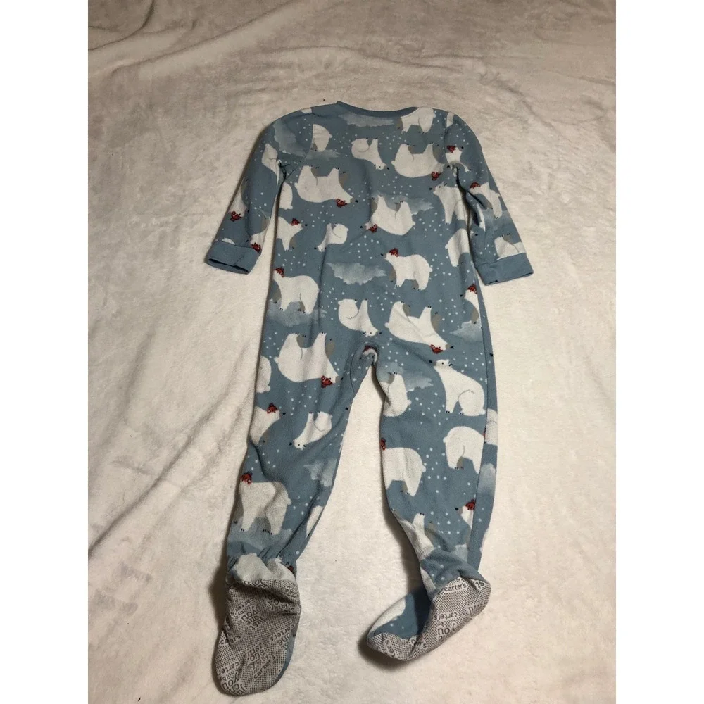 Carters fleece footed