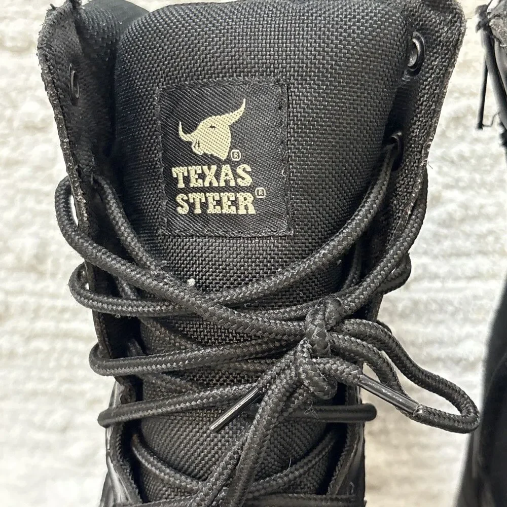 Texas Steer black texas