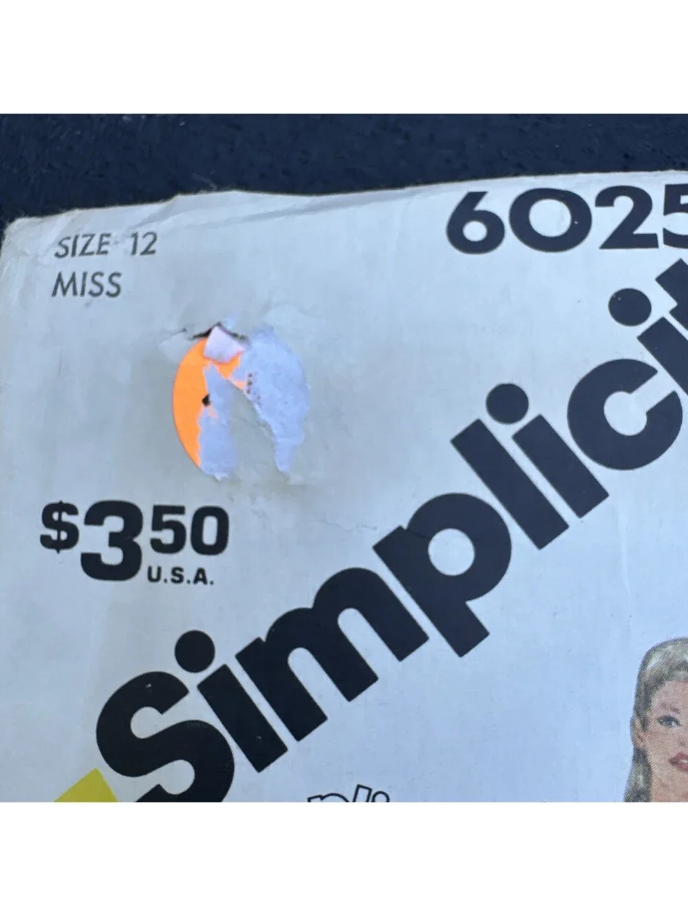 Simplicity 6025 size